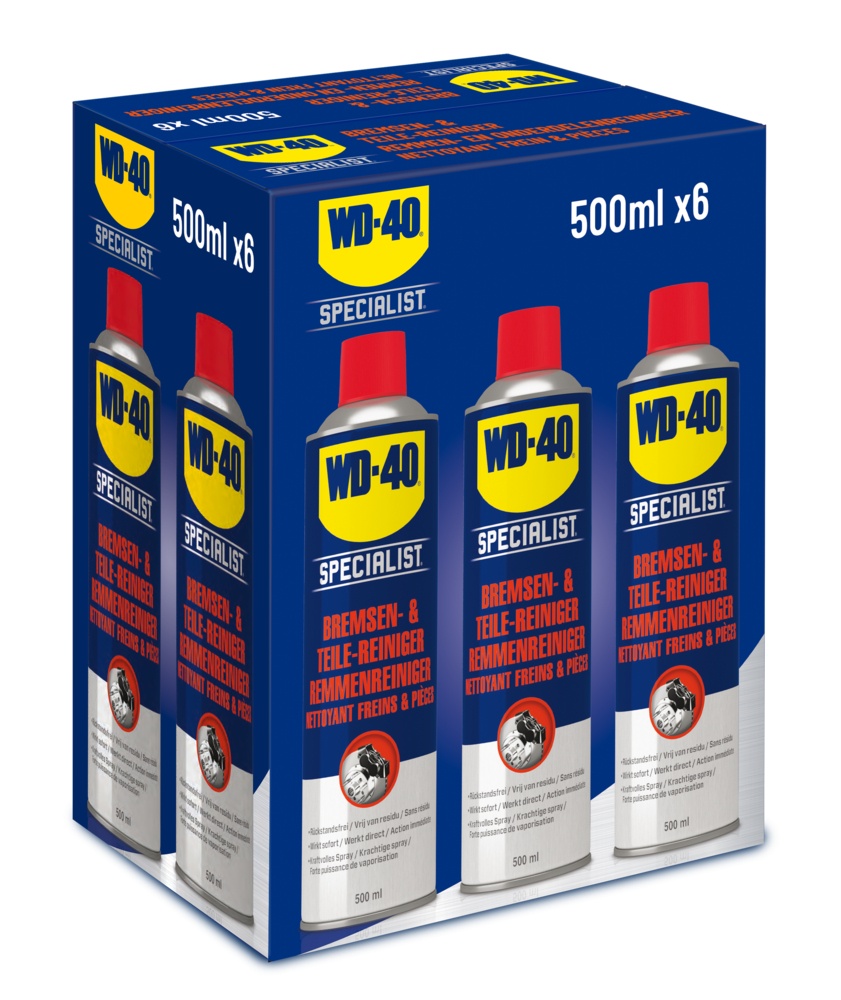 WD40 Bremsen- und Teilereiniger Classic 500 ml 6er Karton